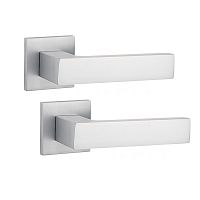 Ручки на розетте SIBA Nemrut (А04) матовый хром