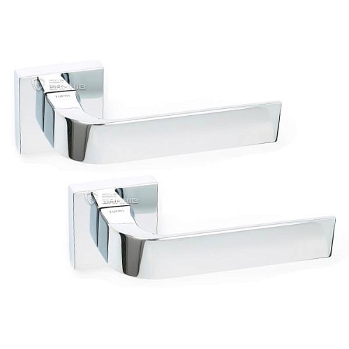 Ручки на розетте TUPAI Cinto 2732 Q (801-1999) хром полированный - Фото №1