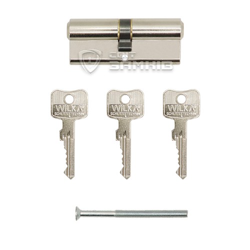 Цилиндр WILKA 1400 A 80 (35*45) никель - Фото №5