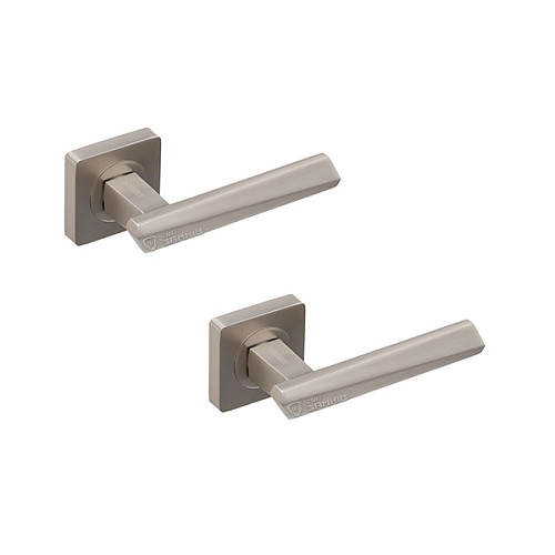 Ручки на розетте GAVROCHE Niobium Nb-Z3 MSN матовый никель - Фото №1