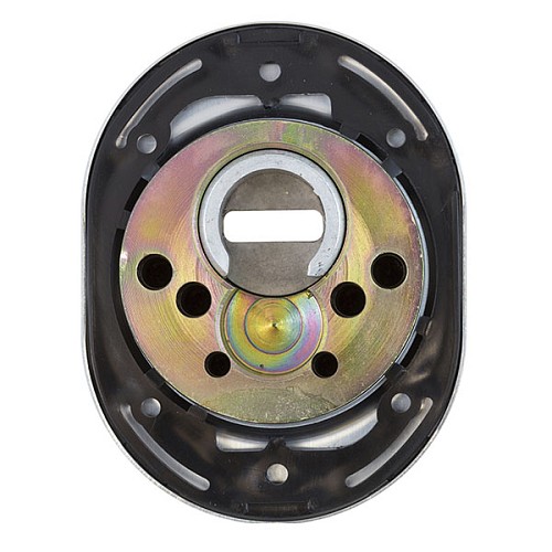 Протектор DISEC SFERIK BDS16 25 мм + накладка DISEC КТ038 нержавеющая сталь матовая - Фото №3