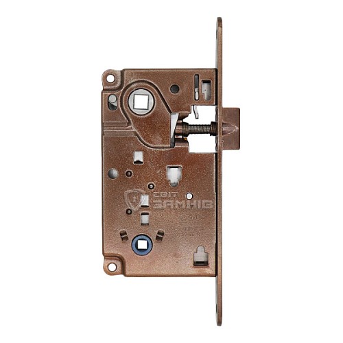 Механизм замка AGB Centro WC (BS50*90мм) бронза - Фото №2