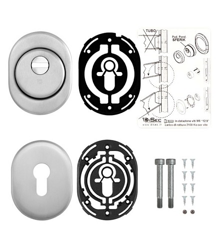 Протектор DISEC SFERIK BDS16 25 мм нержавеющая сталь матовая - Фото №3