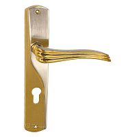 Ручки на планке OZCANLAR Florida Yale 85 сатин/золото