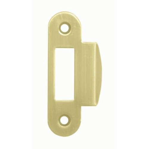 Зворотня планка AGB Mediana Evolution з загнутим відбійником матова латунь - Фото №1