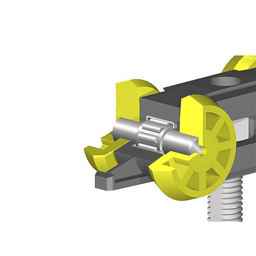 Раздвижная система VALCOMP Herkules HS60 длина 2 м на 1 полотно весом до 60 кг - Фото №7
