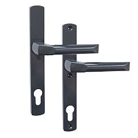 Ручки на планці Укр. 85/28 антрацит