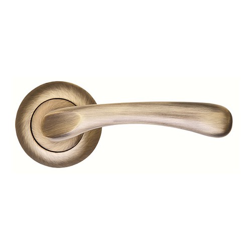 Ручки на розетте SIBA Palermo (R02) античная бронза  - Фото №2