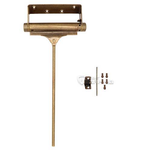 Доводчик для калитки ALDEGHI LUIGI 115OA004 148 мм бронза - Фото №5