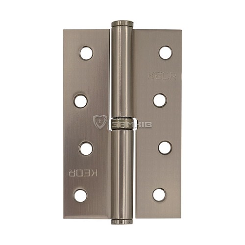 Петля KEDR 100*62 L Graffit левый графит - Фото №1