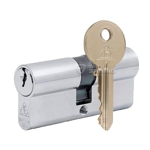 Циліндр CORTELLEZZI PRIMO 116 70 (35*35) хром - Фото №1