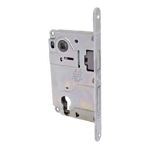 Механізм замка AGB Centro Foсus PZ (BS50*85мм) матовий хром - Фото №1