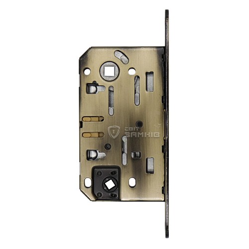 Механизм замка GAVROCHE GR96-M WC (BS50*96мм) магнит.язичок AB бронза - Фото №2