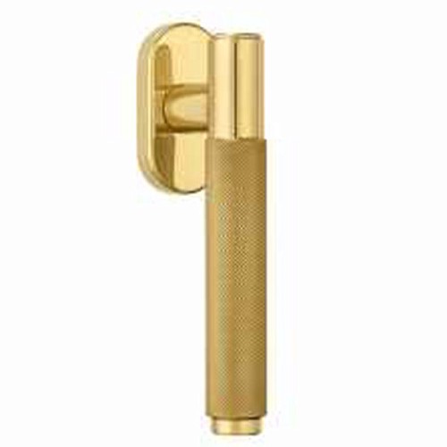 Ручка оконная FORME City DK335 L01 латунь полированная