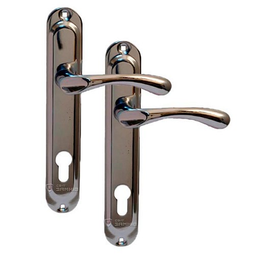 Ручки на планке BRUNO 0582 (910K6) 85 хром - Фото №1