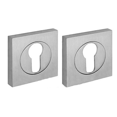 Накладки на серцевину FUARO KM SSC сатинований хром