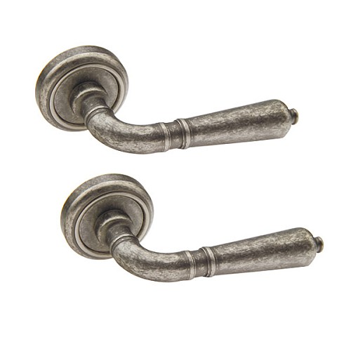 Ручки на розетте FADEX Antik 130V N10 античное железо - Фото №1