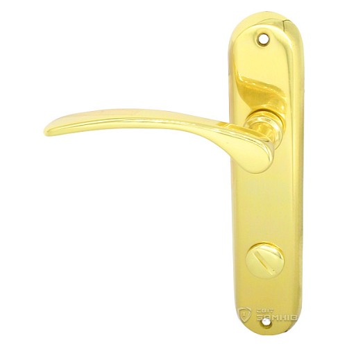 Ручки на планке Ева 72 WC OLV золото - Фото №3