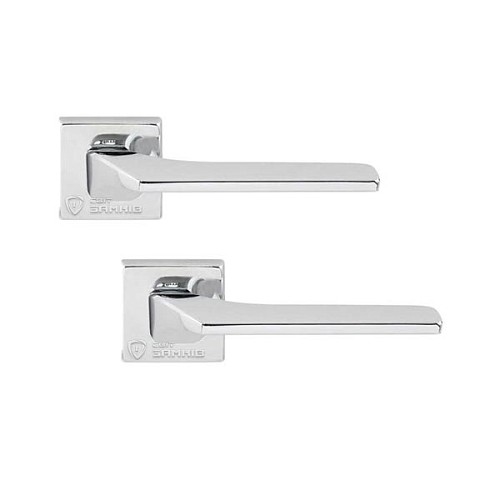 Ручки на розеті FIMET Corsa 1354 (211B) F04 хром - Фото №1