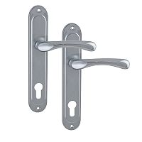 Ручки на планке SIBA Palermo 85 мм матовый хром/хром