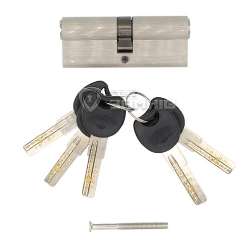 Цилиндр IMPERIAL 60 (30*30) никель сатин - Фото №2