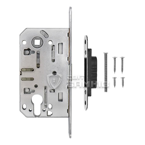 Механизм замка GAVROCHE GR85-M PZ (BS50*85мм) магнит.язичок CP хром - Фото №4