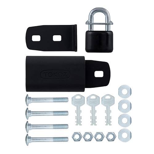 Замок навесной TOKOZ UZ 240+ (3 ключа) - Фото №4