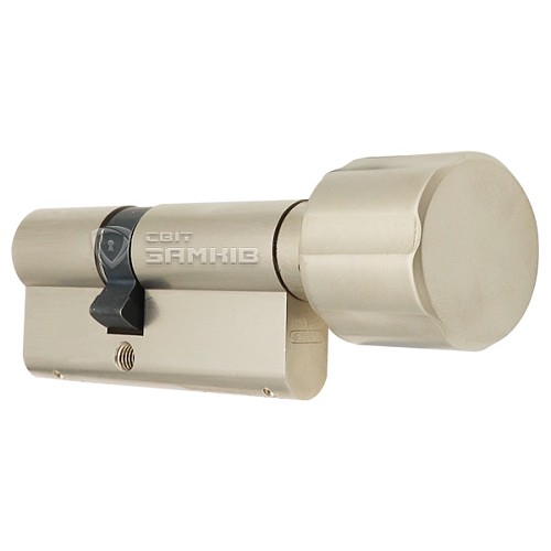 Цилиндр ABUS Vitess 1000 110T (60*50T) никель сатин - Фото №2