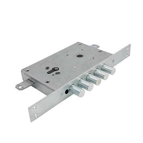 Механизм замка CISA 56525 Revolution Pro редукторный с блокировкой (BS67,5мм) хром матовый - Фото №4