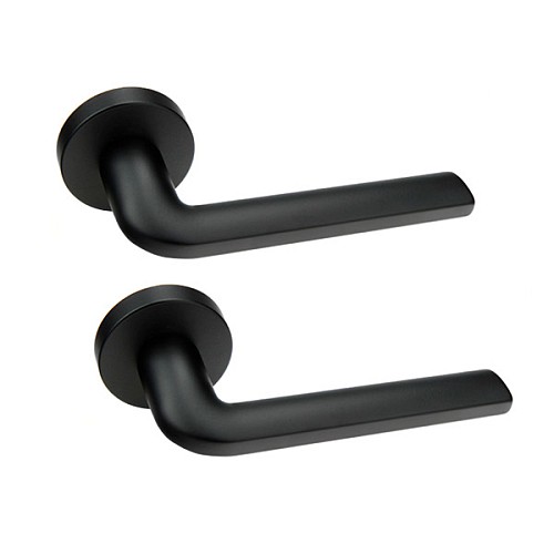 Ручки на розетте FORME Milly 133A N52 черный матовый - Фото №1