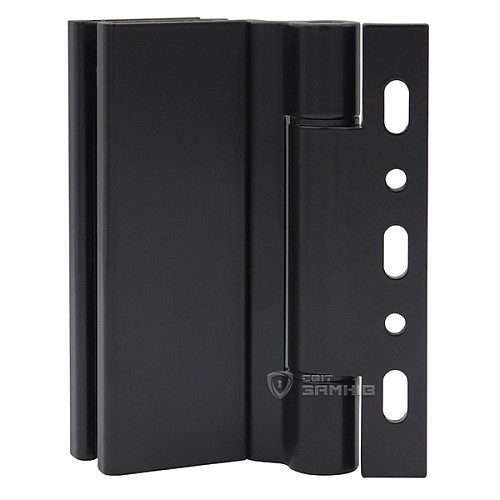 Завіс WALA WTA 8010441X для скляних дверей вузький матовий чорний - Фото №1