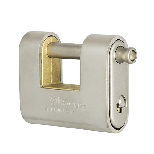 Замок навесной VIRO PANZER ST.STEEL VR 4117.X (3 ключа) - Фото №1