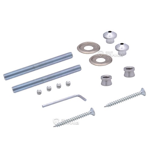 УЦЕНКА Ручка скоба ABELIX Aspen L: 1600mm X: 1200-45° 30mm SS нерж. сталь (половинка) - Фото №8