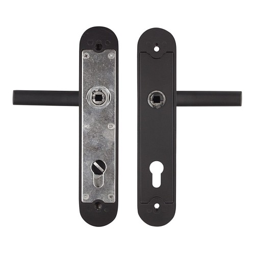 Ручки на планке SIBA HSS Guardian 85 матовый черный - Фото №4