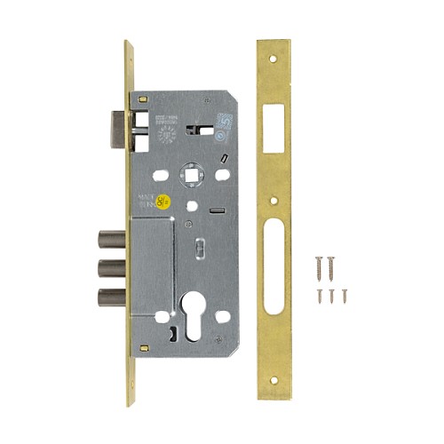 Механизм замка OZEN 510 453M (BS45*85мм) латунь - Фото №3
