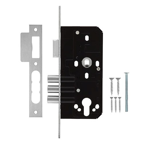 Механизм замка SANTOS 985 (BS45*85мм) матовый хром - Фото №6