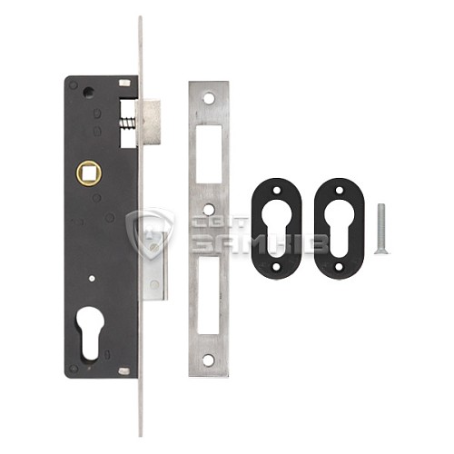 Механизм замка SANTOS 726 (BS30 * 85мм, 22мм) матовый хром - Фото №4