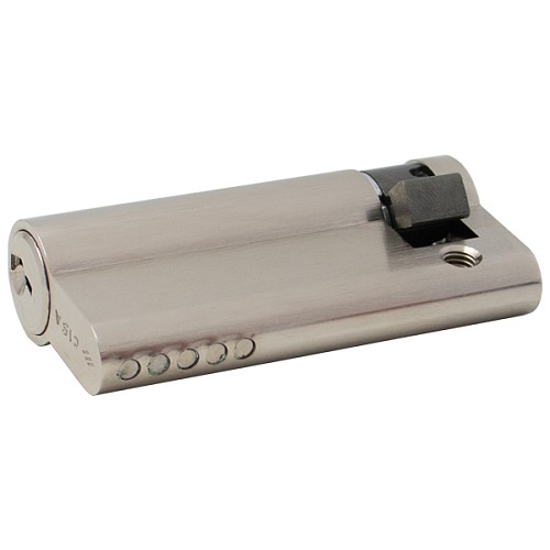 Цилиндр половинка CISA C2000 45 (35*10) никель матовый - Фото №2