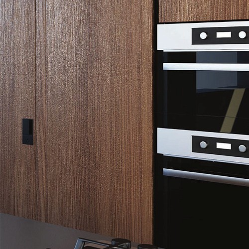 Ручки для розсувної системи AGB Wave B300000193 чорний матовий - Фото №4