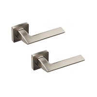 Ручки на розеті GAVROCHE Scandium AL-A1 SN/CP нікель/хром