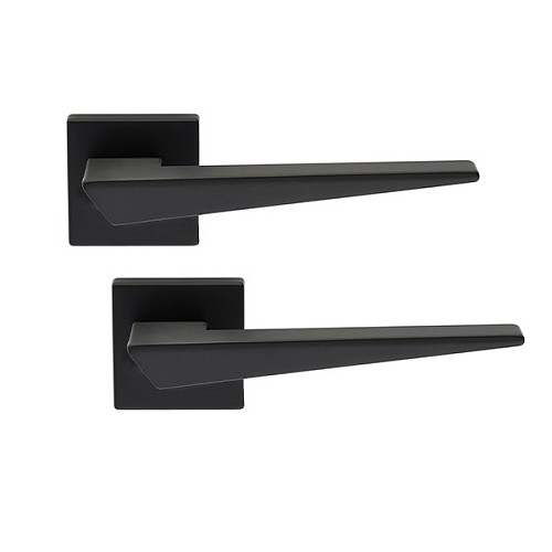 Ручки на розетте ILAVIO 2376 (1053-1102) черный - Фото №1