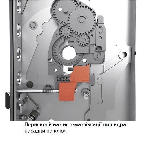 Механізм замка CR DUAL 51 G-01 (BS66*85мм) - Фото №3