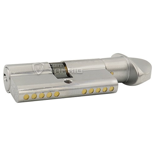 Циліндр CORTELLEZZI PRIMO 117F 70T (30*40T) хром матовий - Фото №4