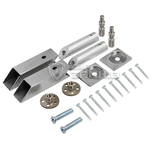 Ручка скоба ABARO Sydney 45° L:600 X:400 W:40*20 мм SS нерж. сталь (половинка) - Фото №8