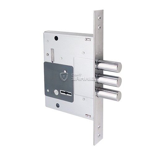 Механизм замка SHERLOCK 257L (BS60мм) 5 ключей - Фото №1