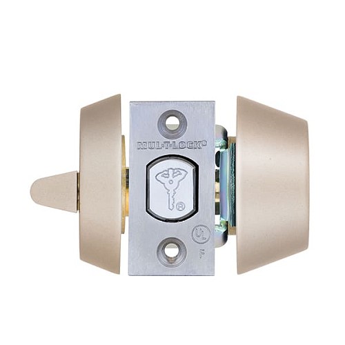 Замок врізний MUL-T-LOCK Dead Bolt Hercular Interactive+ (BS60/70мм) нікель сатин - Фото №4