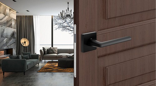 Ручки на розетте DND by MARTINELLI Luce P 02 ZNE черный - Фото №5