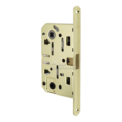 Механізм замка AGB Mediana Polaris WC магніт (BS50*96мм) латунь - Фото №1