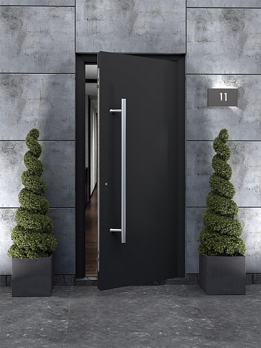 Ручка скоба WALA P45 1800/1300.45 (наружная) труба 30 нержавеющая сталь М304 - Фото №2