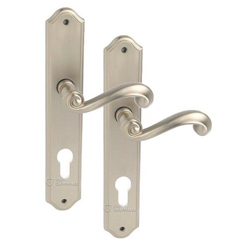 Ручки на планке TUPAI Carla 704-85 никель матовый - Фото №1